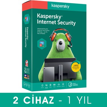 KASPERSKY KIS INTERNET SECURTY 2 KUL 1YIL 5060486859252